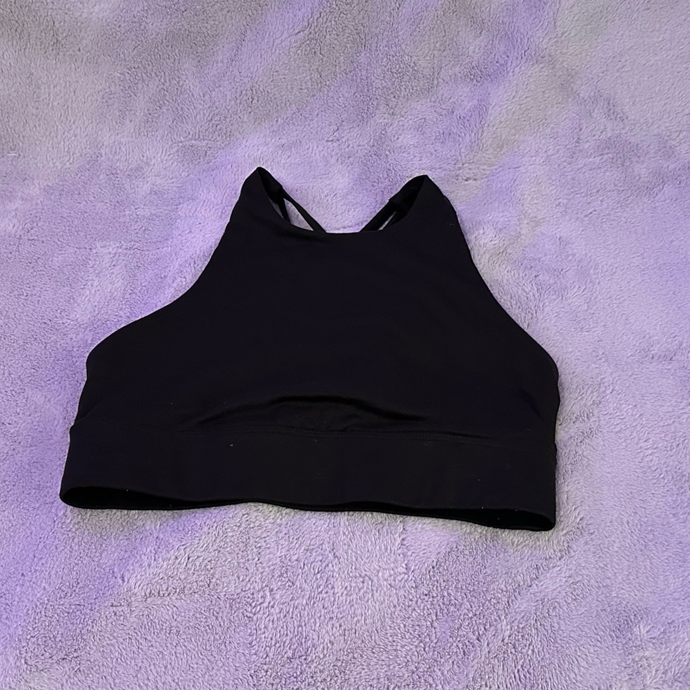 Black Sports Bra || Size S